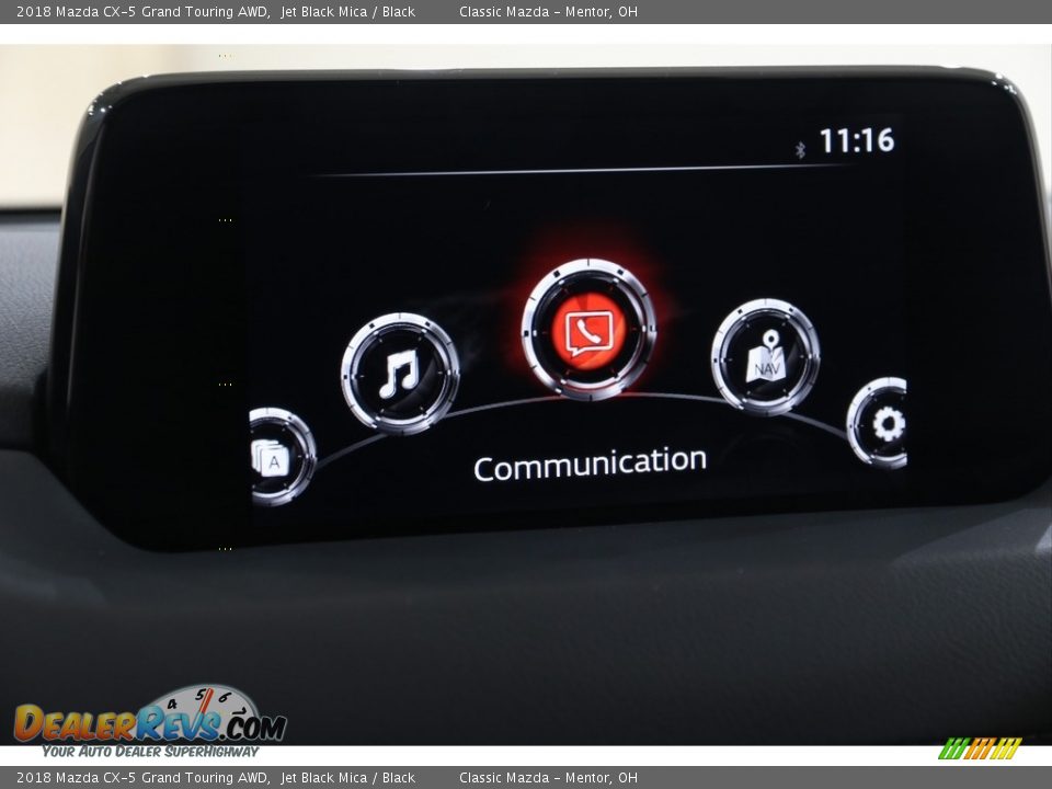 2018 Mazda CX-5 Grand Touring AWD Jet Black Mica / Black Photo #9