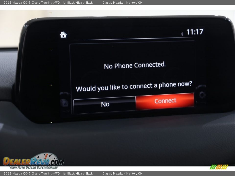 2018 Mazda CX-5 Grand Touring AWD Jet Black Mica / Black Photo #10