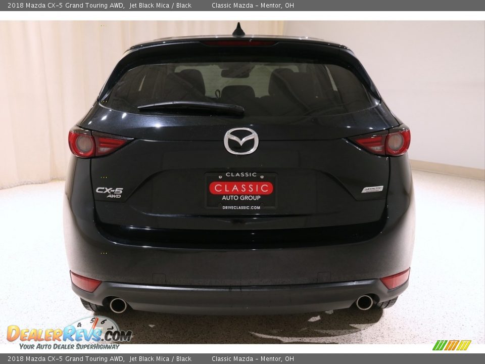 2018 Mazda CX-5 Grand Touring AWD Jet Black Mica / Black Photo #18
