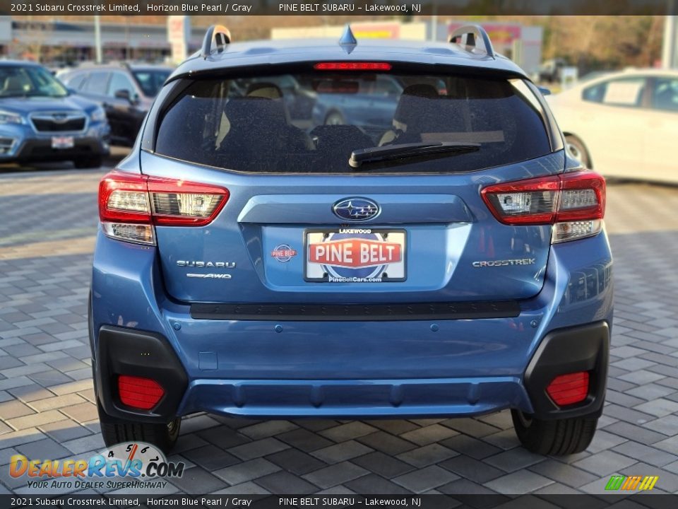 2021 Subaru Crosstrek Limited Horizon Blue Pearl / Gray Photo #7