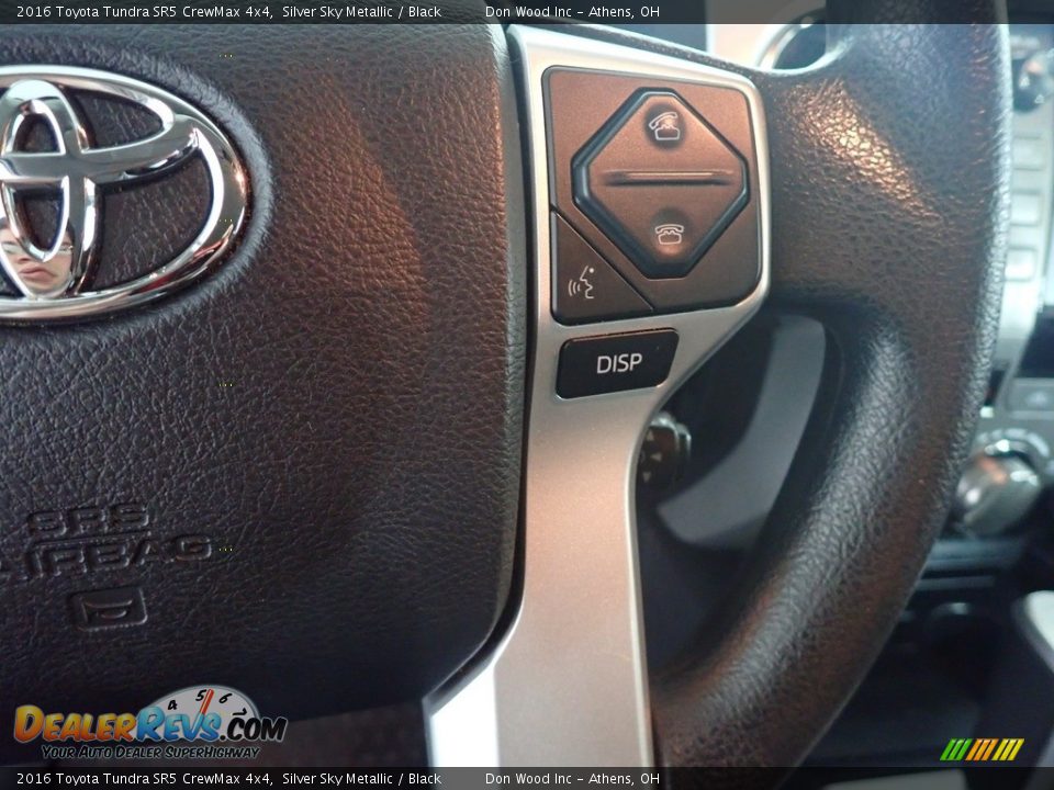 2016 Toyota Tundra SR5 CrewMax 4x4 Silver Sky Metallic / Black Photo #26