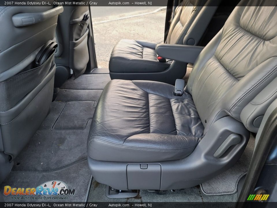 2007 Honda Odyssey EX-L Ocean Mist Metallic / Gray Photo #18