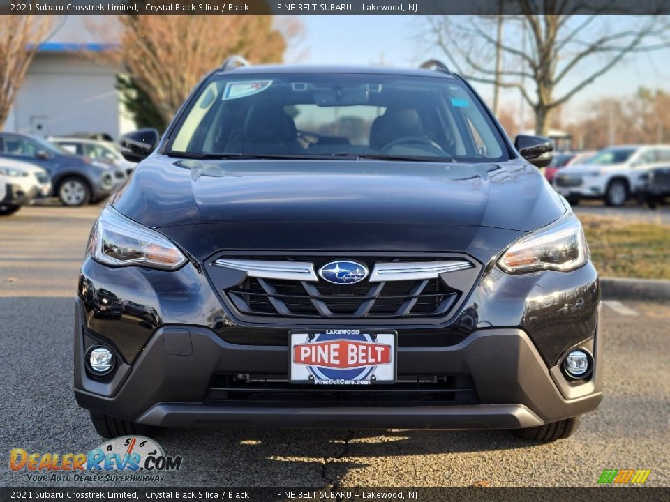 2021 Subaru Crosstrek Limited Crystal Black Silica / Black Photo #3