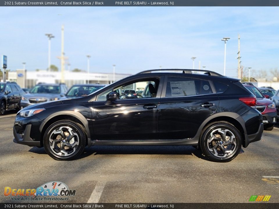 2021 Subaru Crosstrek Limited Crystal Black Silica / Black Photo #4