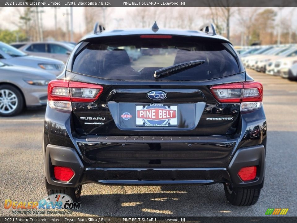 2021 Subaru Crosstrek Limited Crystal Black Silica / Black Photo #7