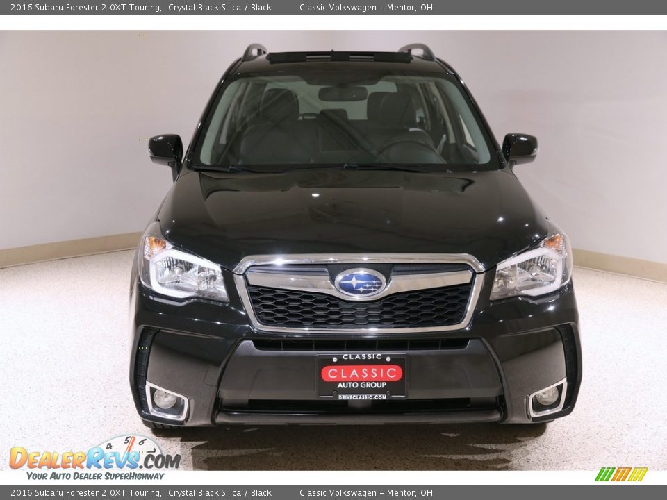 2016 Subaru Forester 2.0XT Touring Crystal Black Silica / Black Photo #2