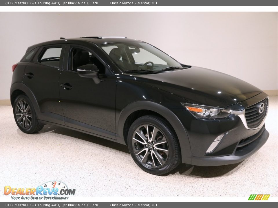 2017 Mazda CX-3 Touring AWD Jet Black Mica / Black Photo #1