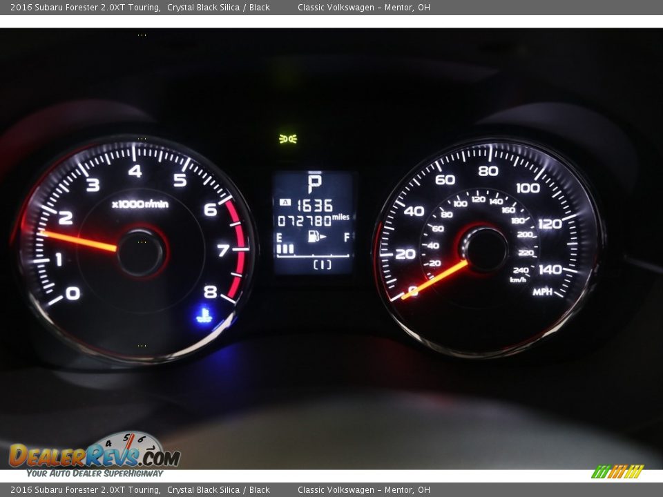 2016 Subaru Forester 2.0XT Touring Gauges Photo #8