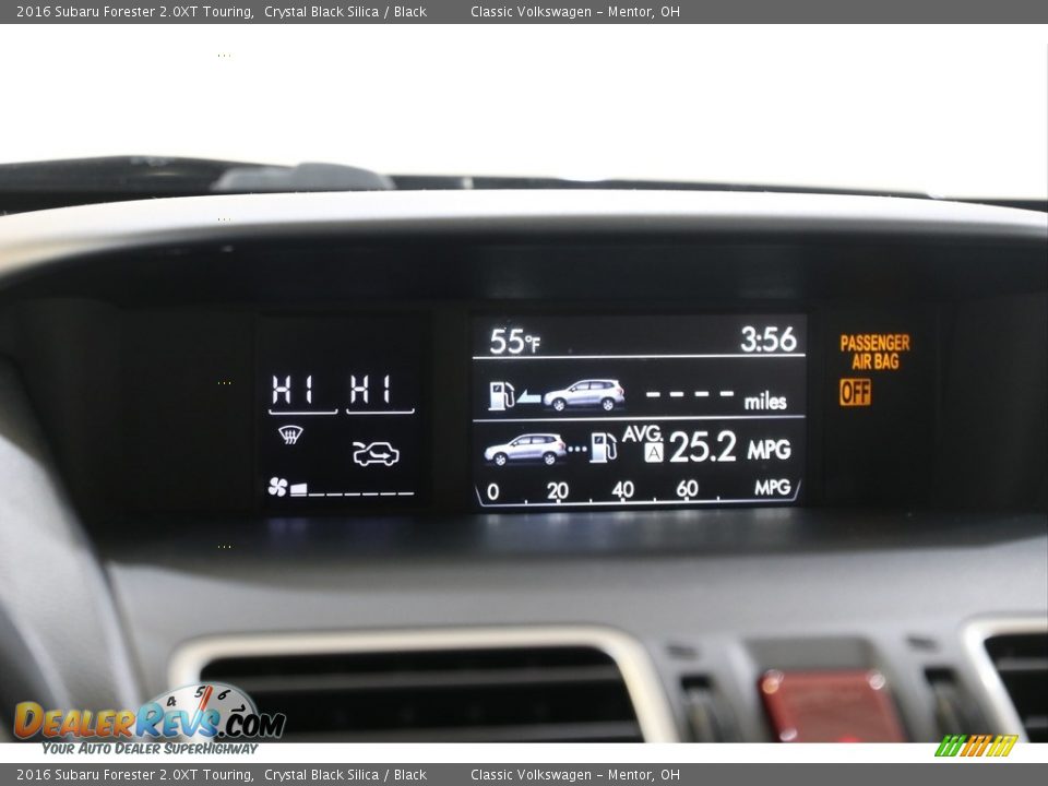 Controls of 2016 Subaru Forester 2.0XT Touring Photo #10