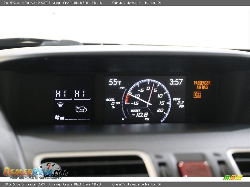 Controls of 2016 Subaru Forester 2.0XT Touring Photo #12