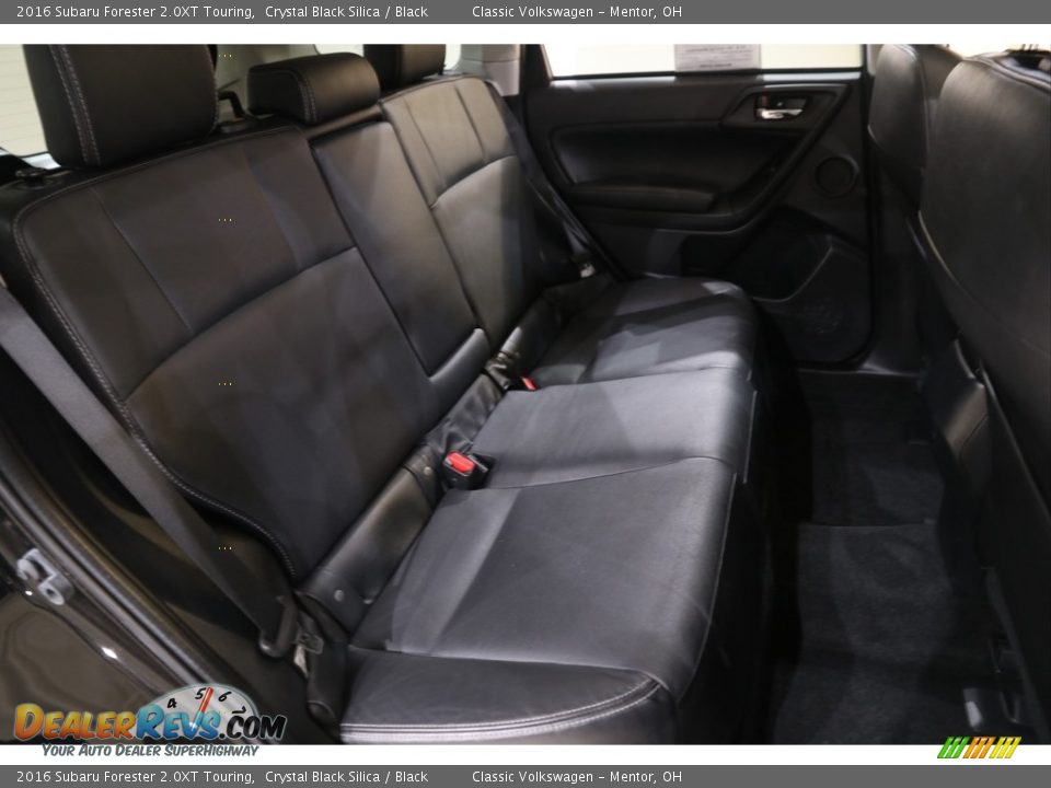 Rear Seat of 2016 Subaru Forester 2.0XT Touring Photo #22