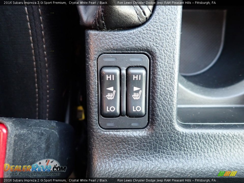 Controls of 2016 Subaru Impreza 2.0i Sport Premium Photo #17