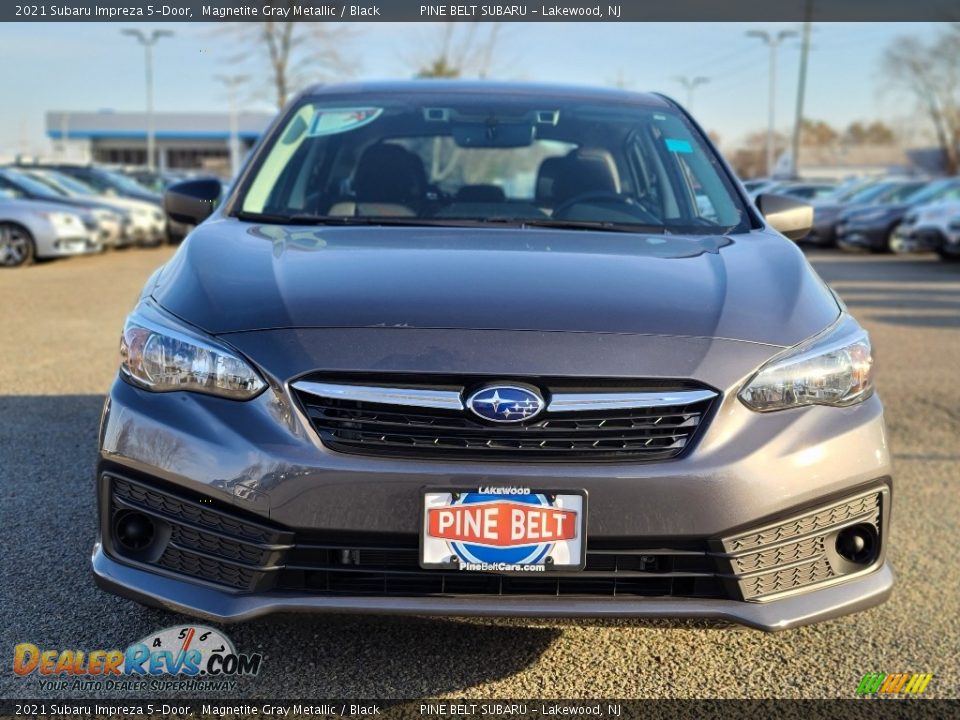 2021 Subaru Impreza 5-Door Magnetite Gray Metallic / Black Photo #3