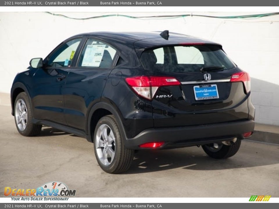 2021 Honda HR-V LX Crystal Black Pearl / Black Photo #2