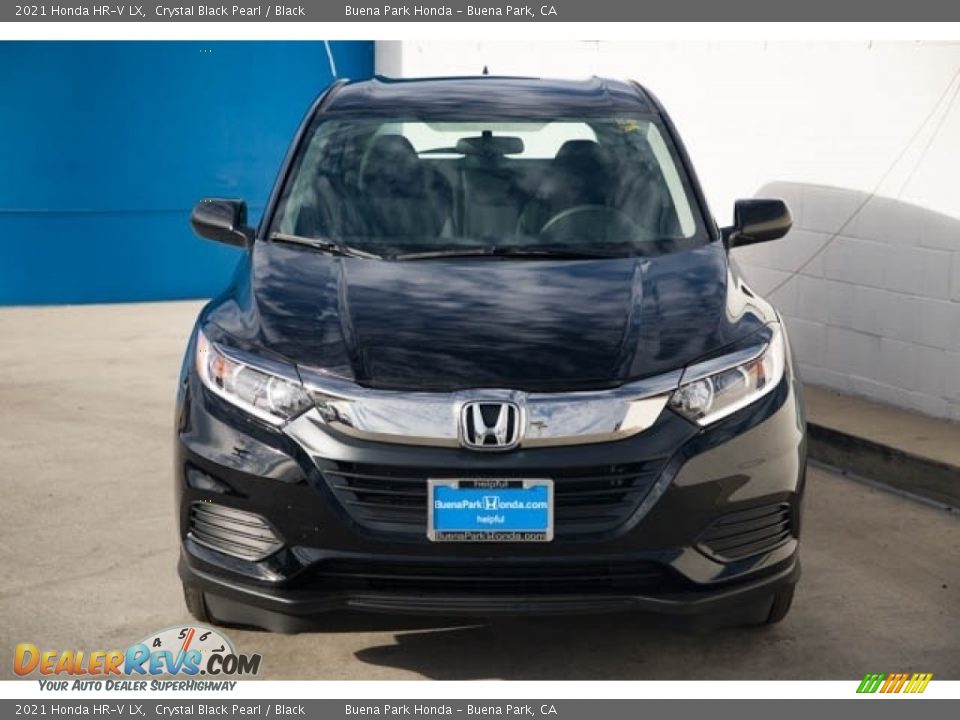 2021 Honda HR-V LX Crystal Black Pearl / Black Photo #3