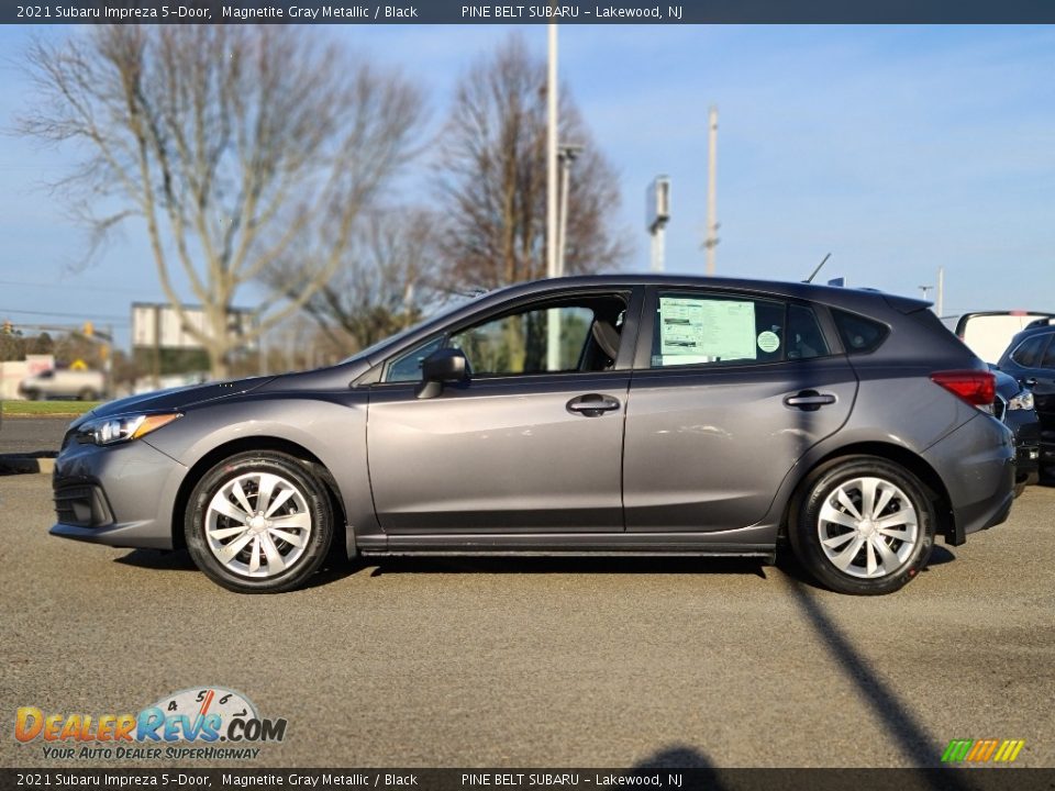 Magnetite Gray Metallic 2021 Subaru Impreza 5-Door Photo #4