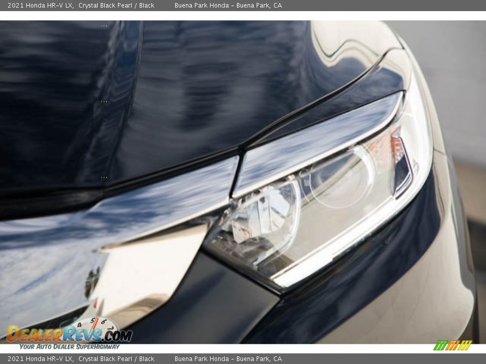 2021 Honda HR-V LX Crystal Black Pearl / Black Photo #5