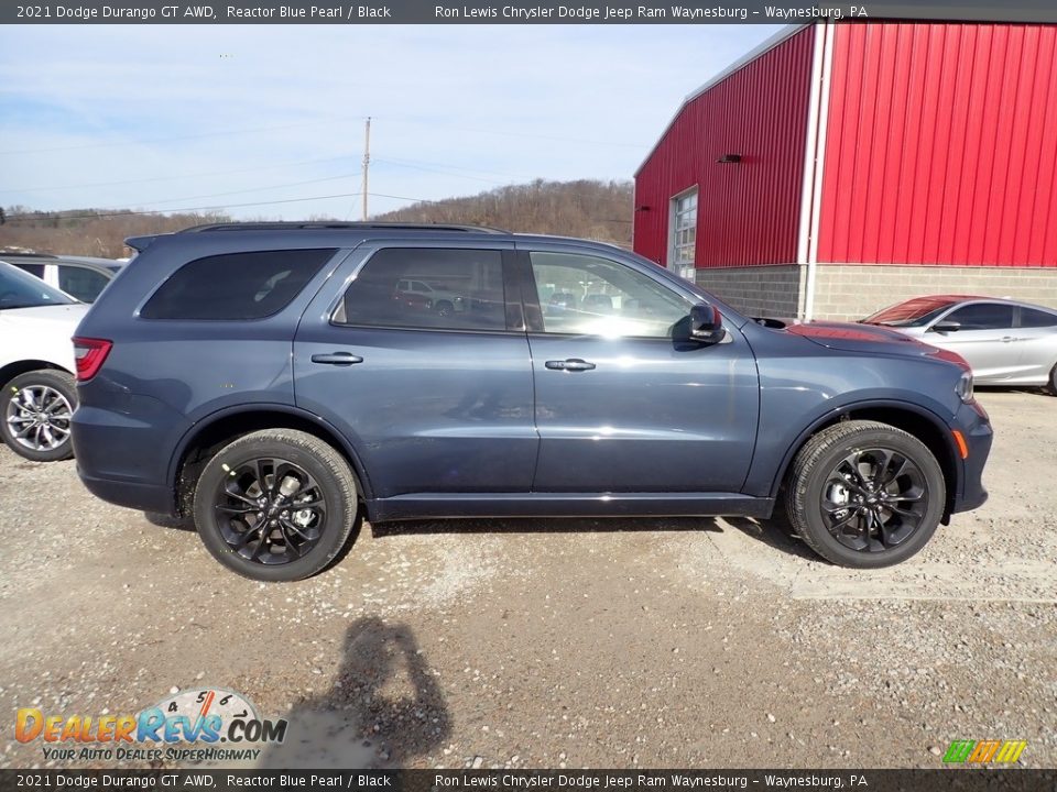 Reactor Blue Pearl 2021 Dodge Durango GT AWD Photo #7