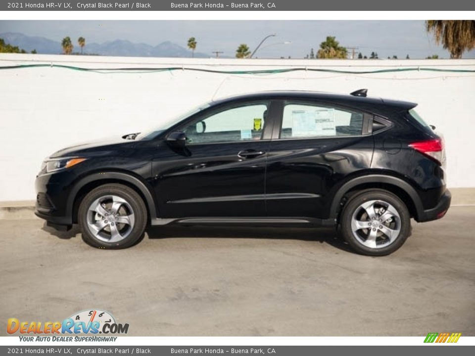 2021 Honda HR-V LX Crystal Black Pearl / Black Photo #6