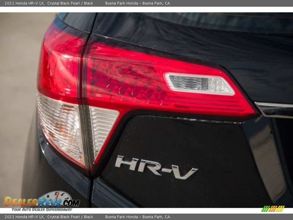2021 Honda HR-V LX Crystal Black Pearl / Black Photo #8