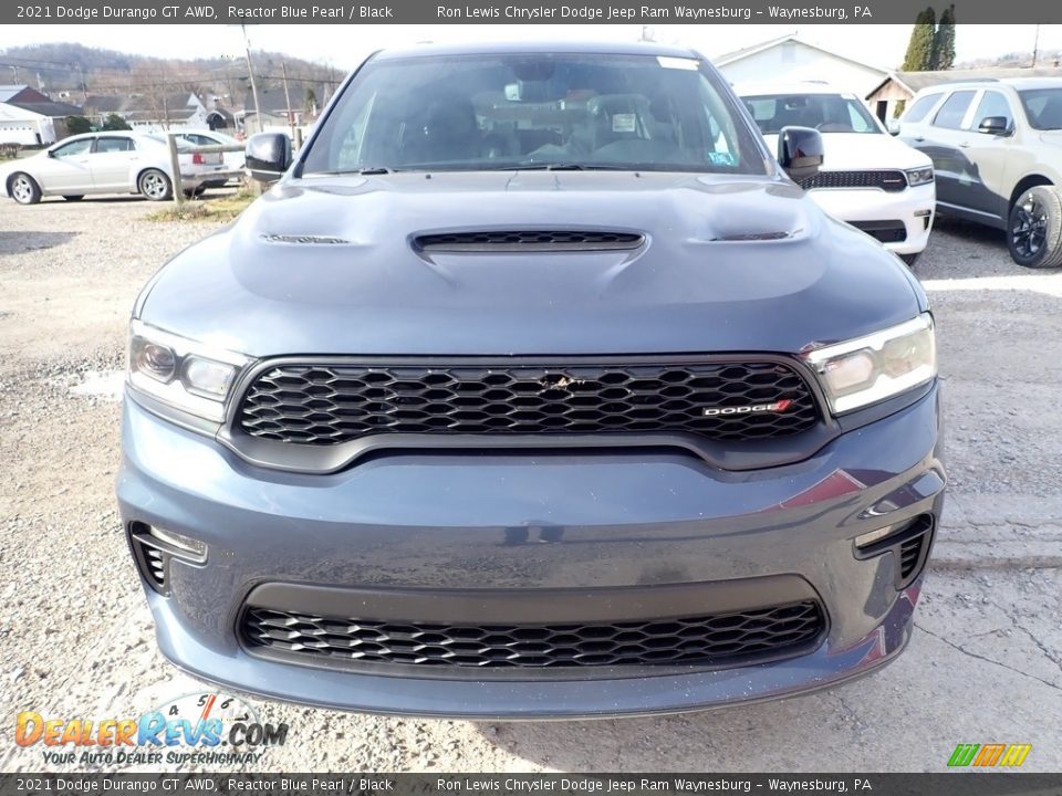 2021 Dodge Durango GT AWD Reactor Blue Pearl / Black Photo #9