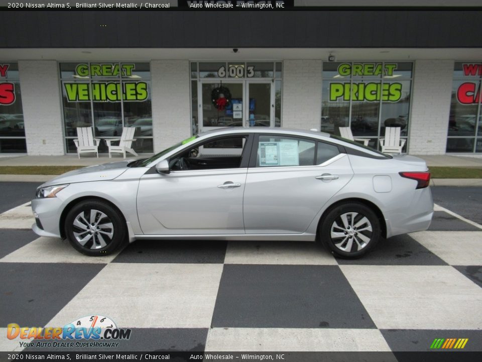 2020 Nissan Altima S Brilliant Silver Metallic / Charcoal Photo #1