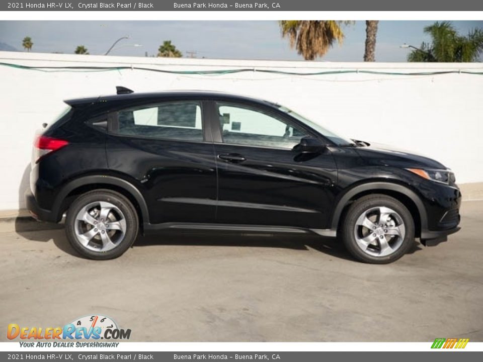 2021 Honda HR-V LX Crystal Black Pearl / Black Photo #10