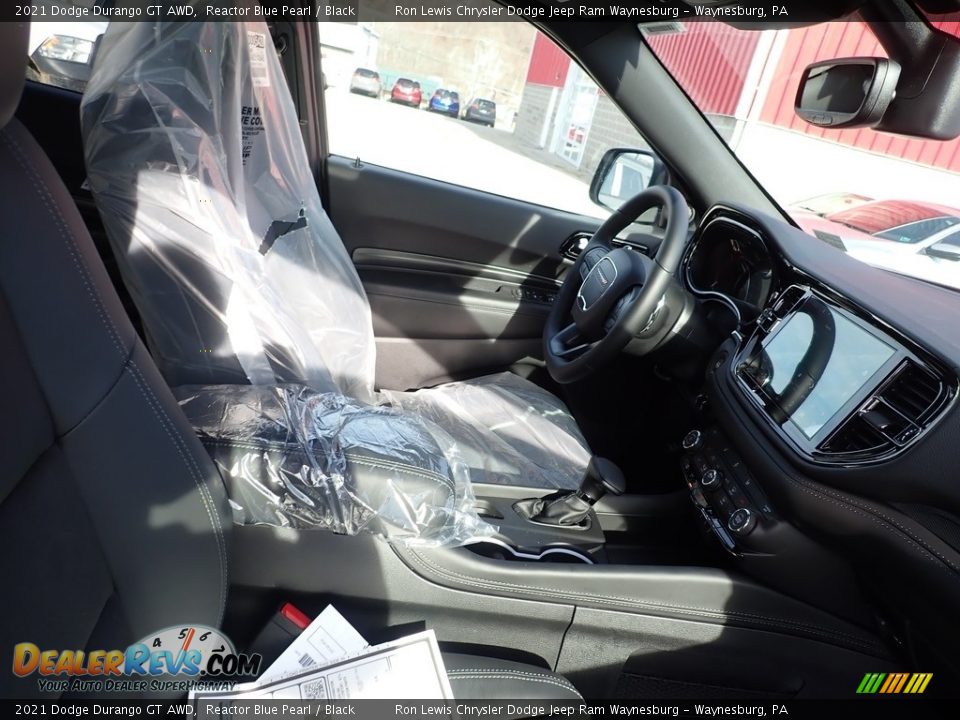 2021 Dodge Durango GT AWD Reactor Blue Pearl / Black Photo #10