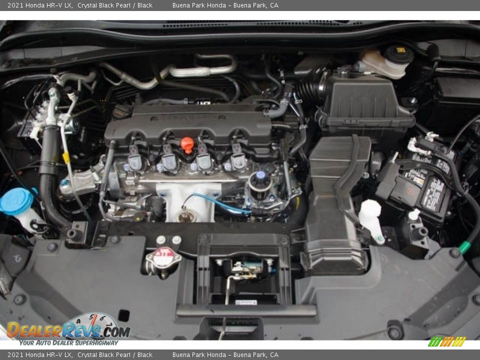 2021 Honda HR-V LX Crystal Black Pearl / Black Photo #11