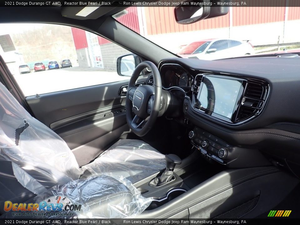 2021 Dodge Durango GT AWD Reactor Blue Pearl / Black Photo #11