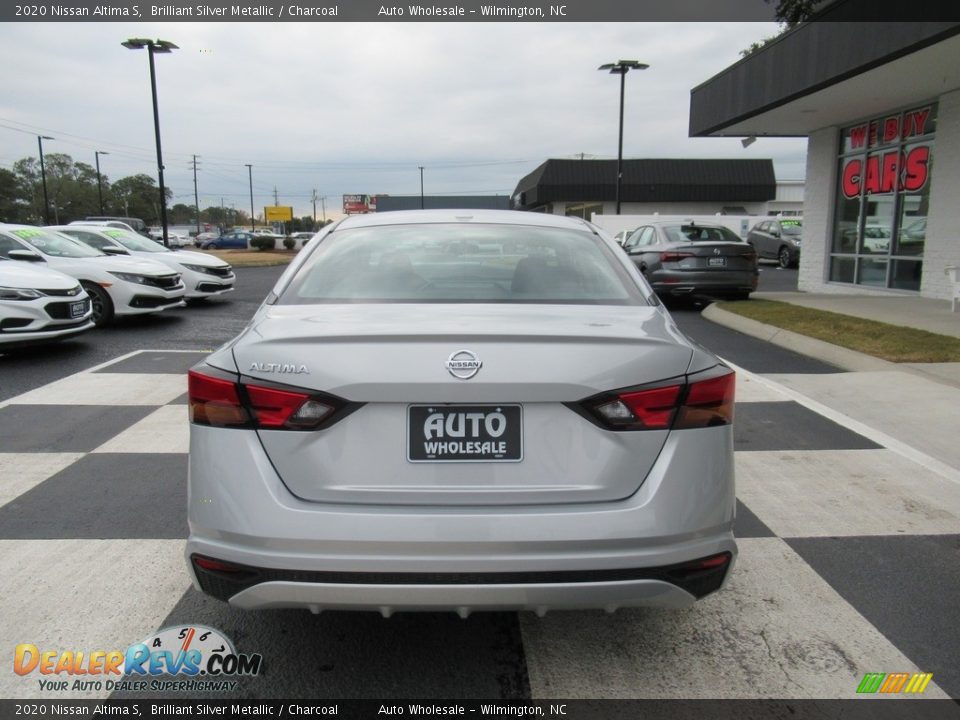 2020 Nissan Altima S Brilliant Silver Metallic / Charcoal Photo #4