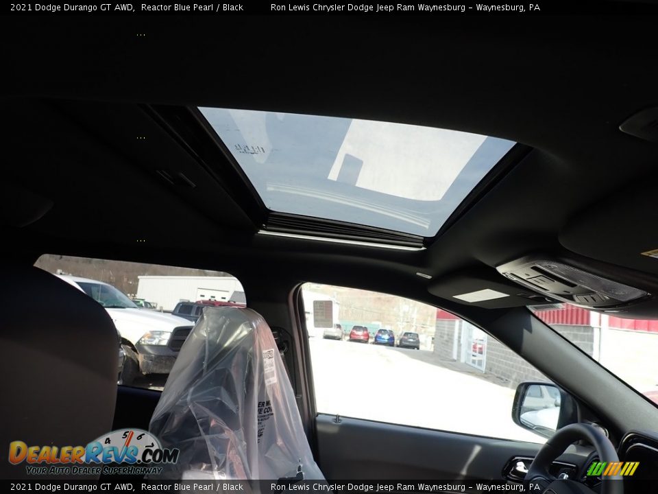 2021 Dodge Durango GT AWD Reactor Blue Pearl / Black Photo #12
