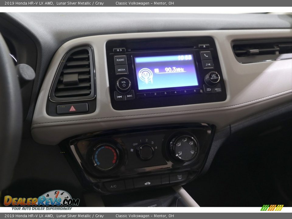 2019 Honda HR-V LX AWD Lunar Silver Metallic / Gray Photo #11