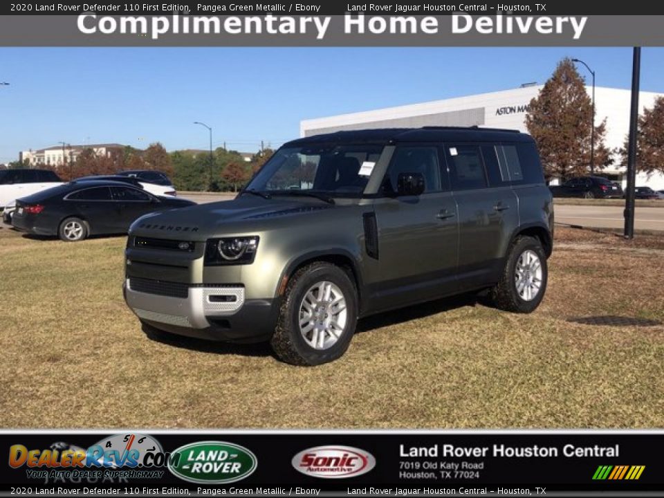 2020 Land Rover Defender 110 First Edition Pangea Green Metallic / Ebony Photo #1