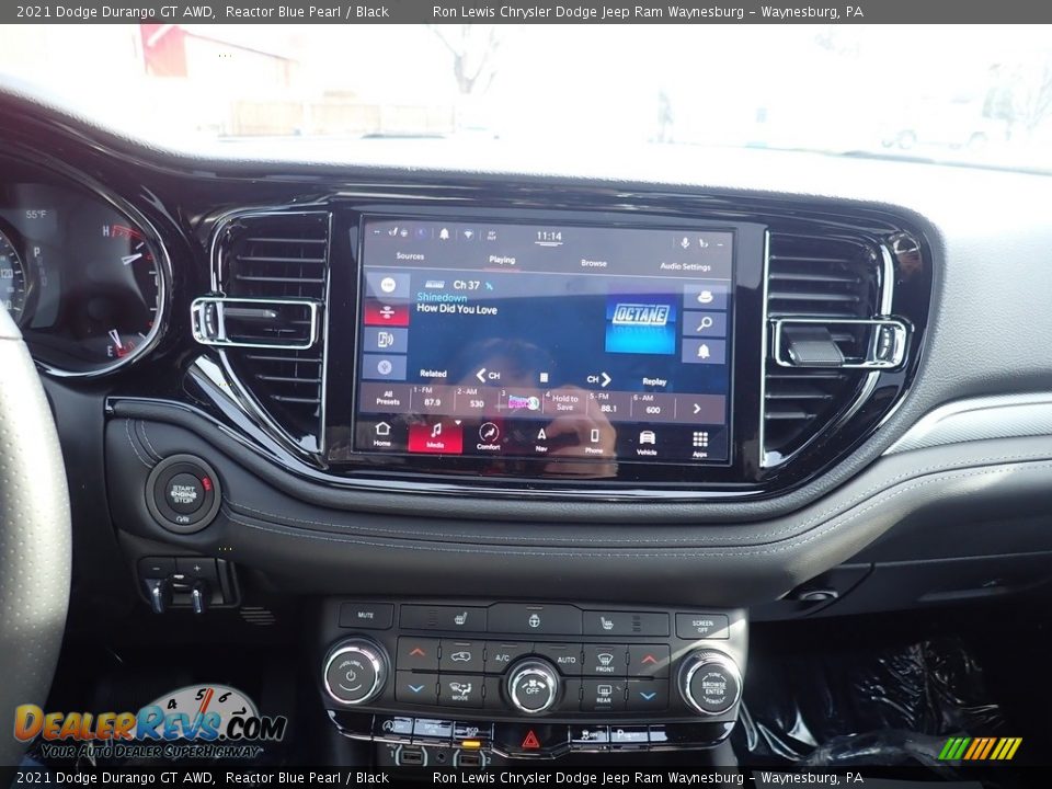 2021 Dodge Durango GT AWD Reactor Blue Pearl / Black Photo #16