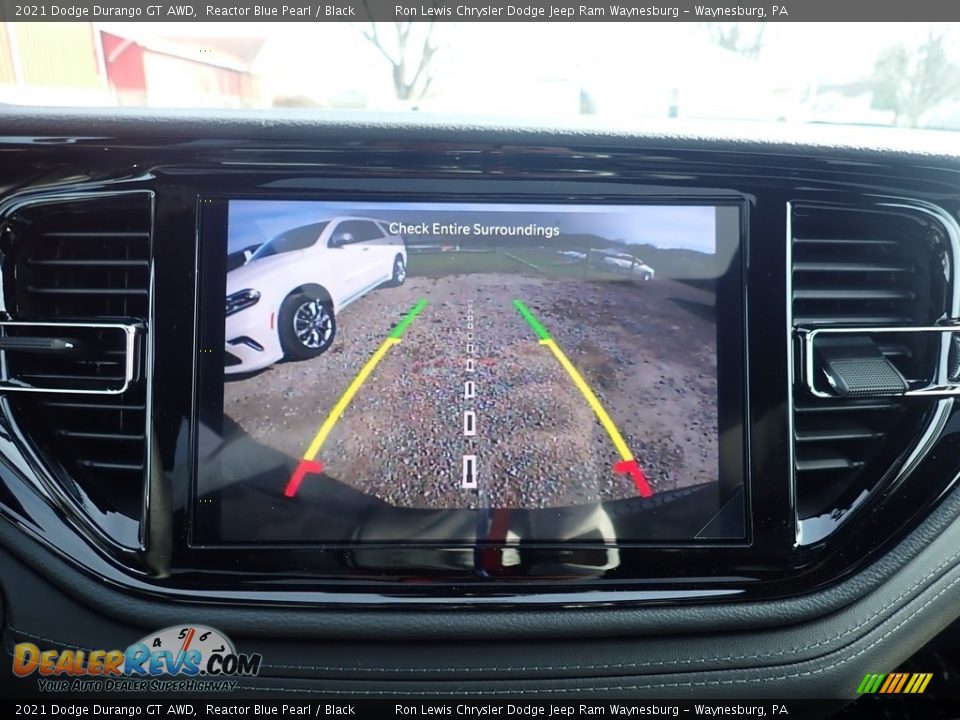2021 Dodge Durango GT AWD Reactor Blue Pearl / Black Photo #18