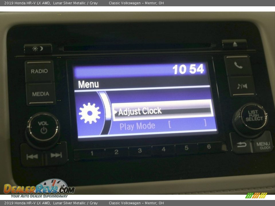 2019 Honda HR-V LX AWD Lunar Silver Metallic / Gray Photo #15