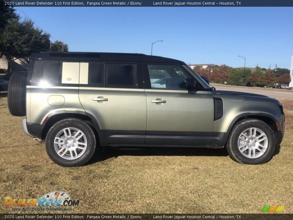 2020 Land Rover Defender 110 First Edition Pangea Green Metallic / Ebony Photo #8