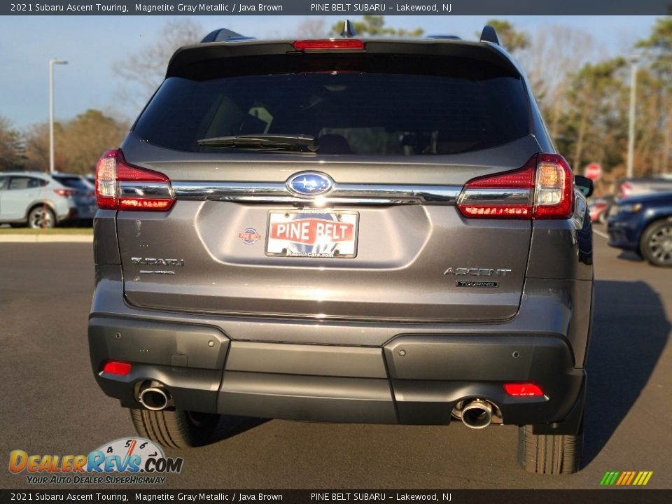 2021 Subaru Ascent Touring Magnetite Gray Metallic / Java Brown Photo #7