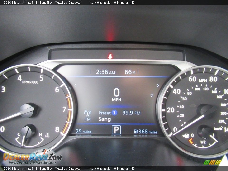 2020 Nissan Altima S Brilliant Silver Metallic / Charcoal Photo #16