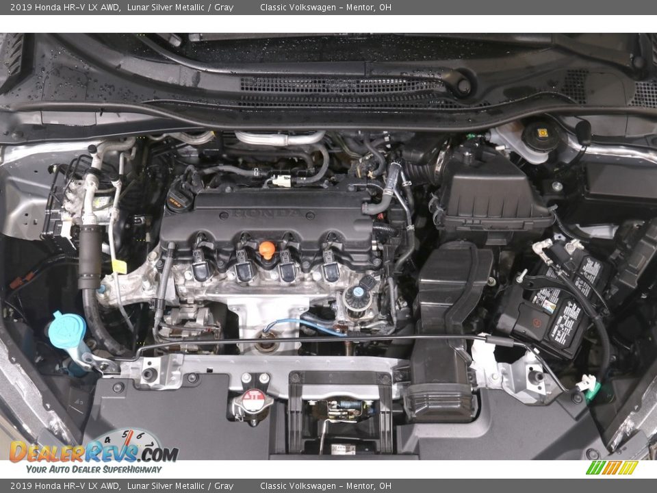 2019 Honda HR-V LX AWD Lunar Silver Metallic / Gray Photo #21