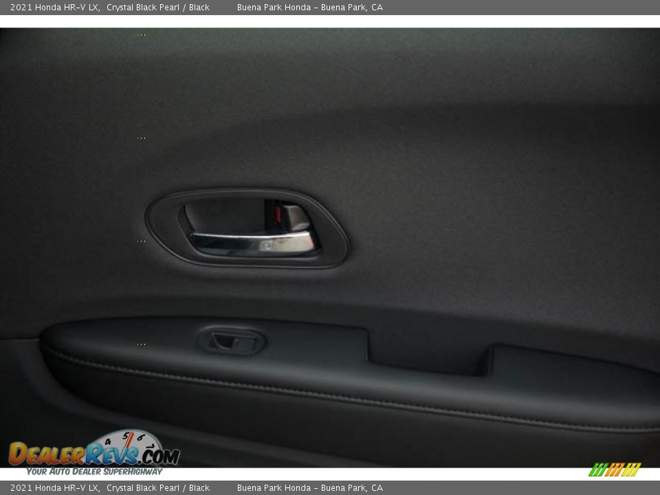 2021 Honda HR-V LX Crystal Black Pearl / Black Photo #34