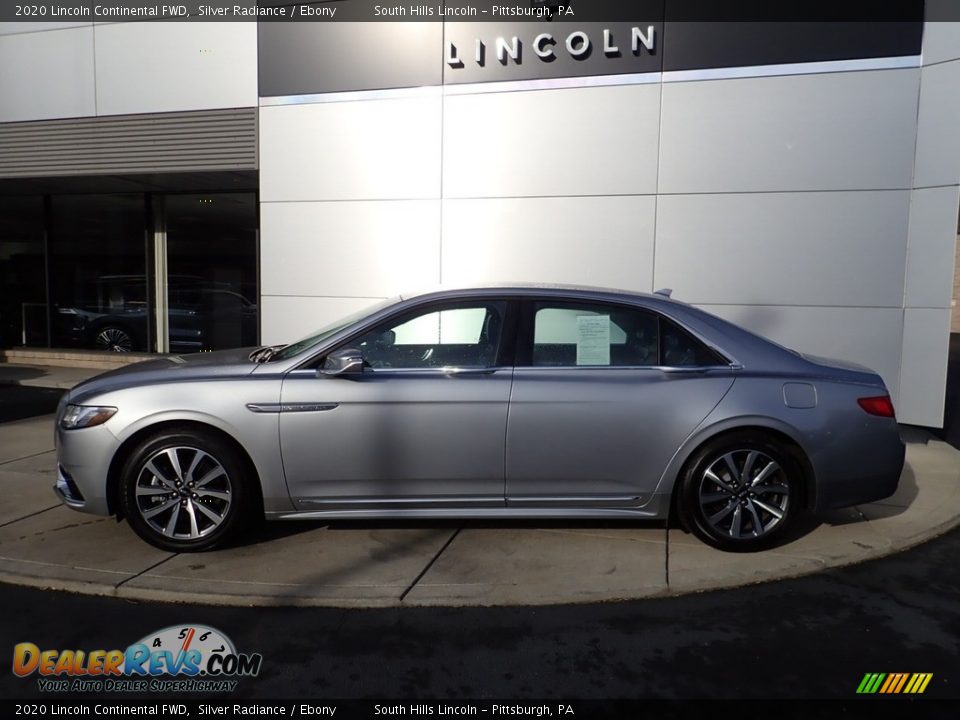 Silver Radiance 2020 Lincoln Continental FWD Photo #2