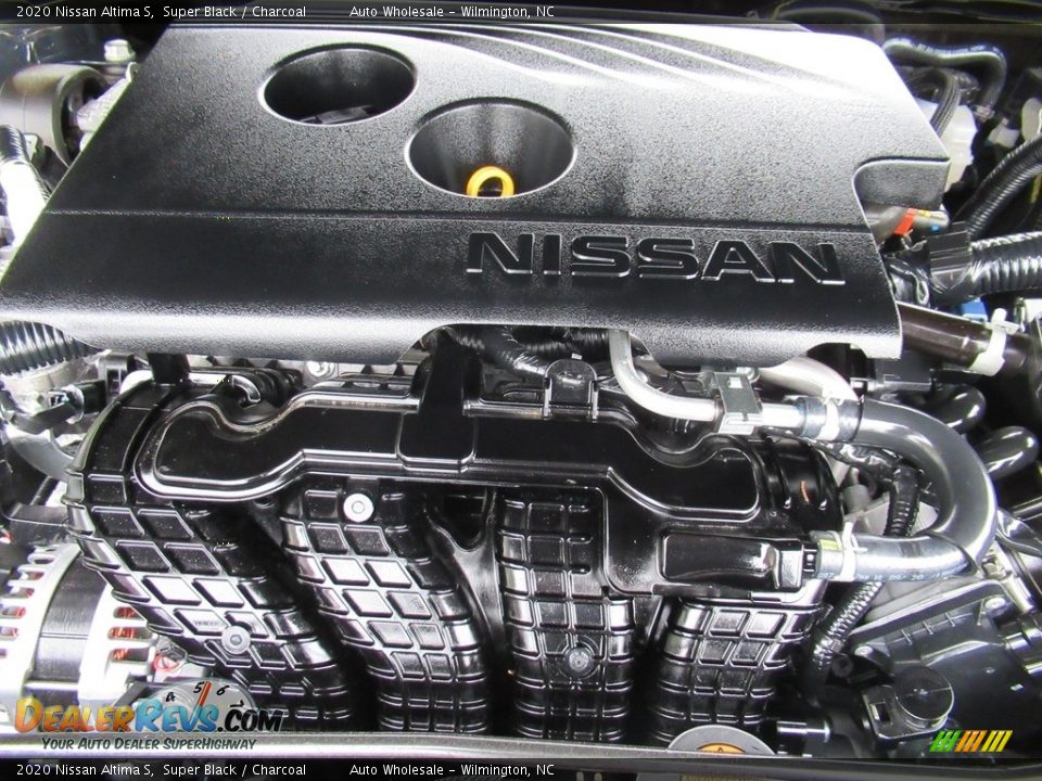 2020 Nissan Altima S Super Black / Charcoal Photo #6