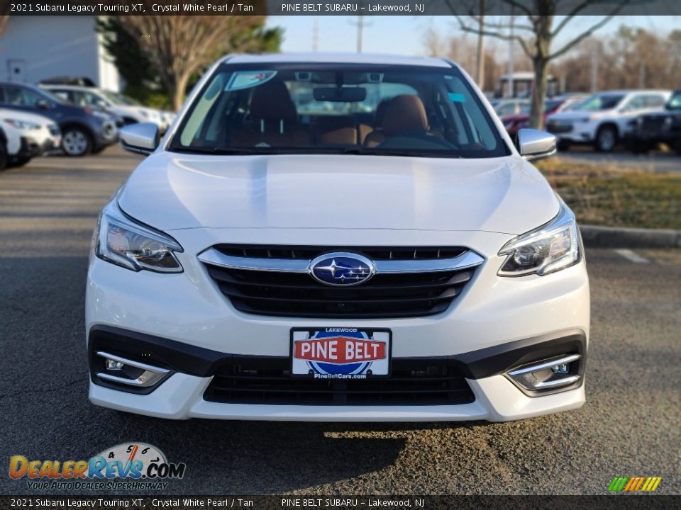 2021 Subaru Legacy Touring XT Crystal White Pearl / Tan Photo #3