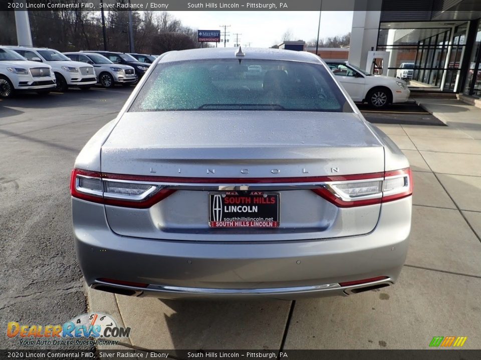 2020 Lincoln Continental FWD Silver Radiance / Ebony Photo #4