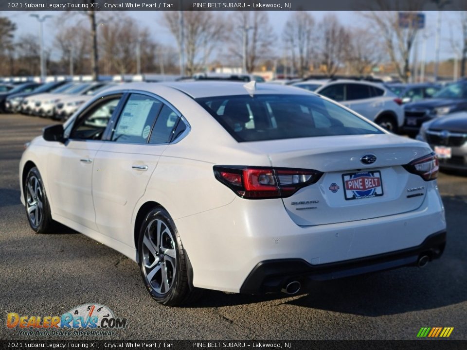 2021 Subaru Legacy Touring XT Crystal White Pearl / Tan Photo #6