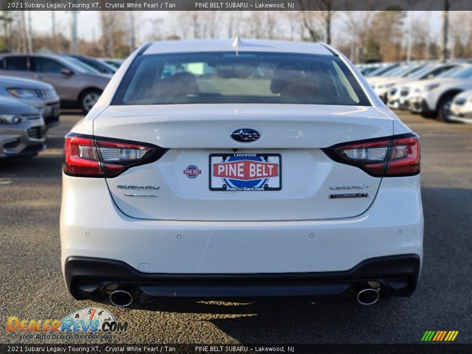 2021 Subaru Legacy Touring XT Crystal White Pearl / Tan Photo #7