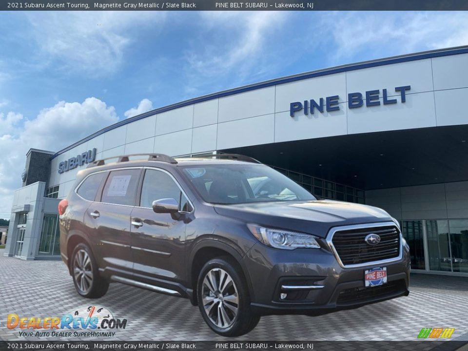 2021 Subaru Ascent Touring Magnetite Gray Metallic / Slate Black Photo #1