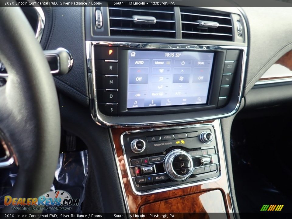 Controls of 2020 Lincoln Continental FWD Photo #22